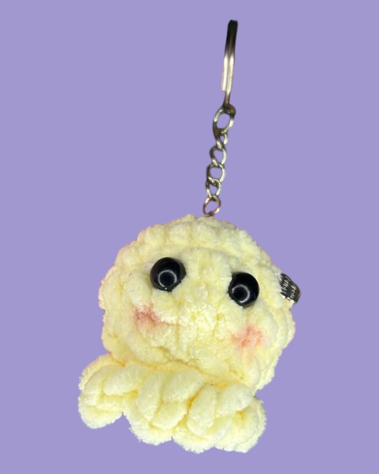 Cute Octopus Keychain (Handmade Crochet)